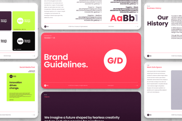 Download Brand Guidelines - Photoshop Template - Premium Resources
