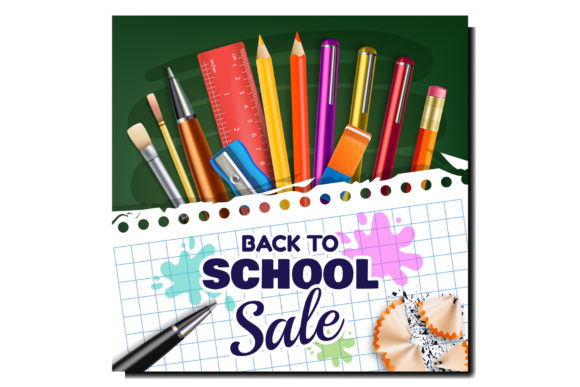 Download Back to School Advertise Bright Poster - Advertise Collection