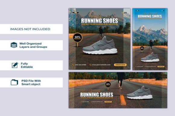 Download Post Shoes Agency Advertise Template Psd - Advertise Collection